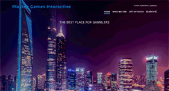 Desktop Screenshot of playinggamesinteractive.com